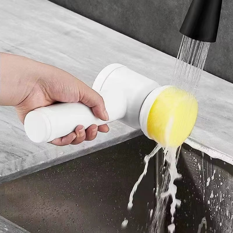 Multifunctional Handheld Wireless Electric Cleaning Brush, Kitchen Dish Washing Brush