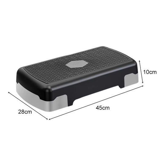 Fitness Height Step Pedal Aerobic Fitness Stepper Cardio Pedal Exerciser Stable 200KG Load Home Training Gym Exercise Foot Pedal